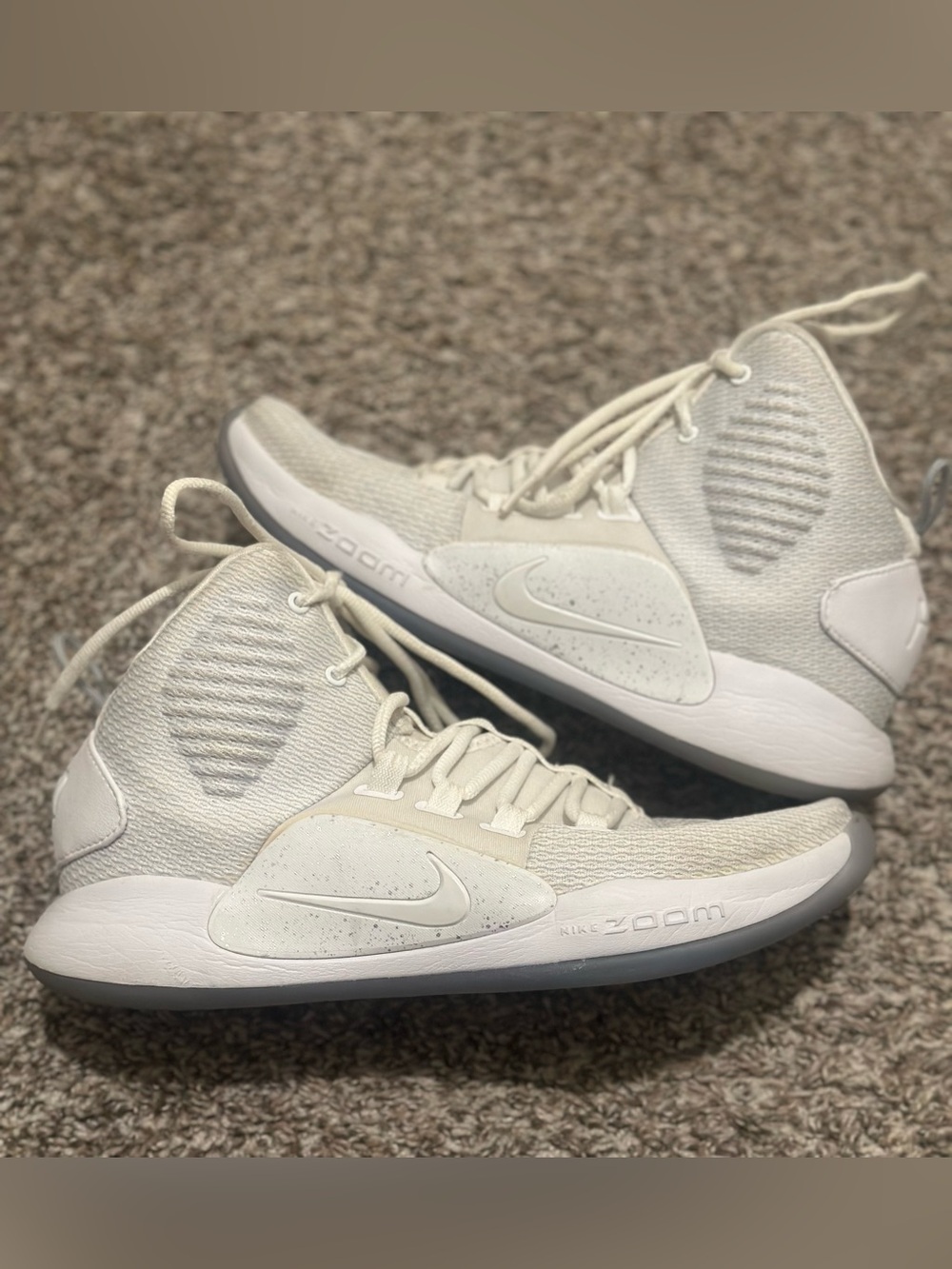 Nike Hyperdunk X EP White Ice Basketball Shoes Size 9.5 AO7890-101